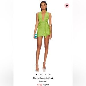 Green dress - boabab